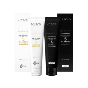 Larens Dental DayNight Toothpastes Set.